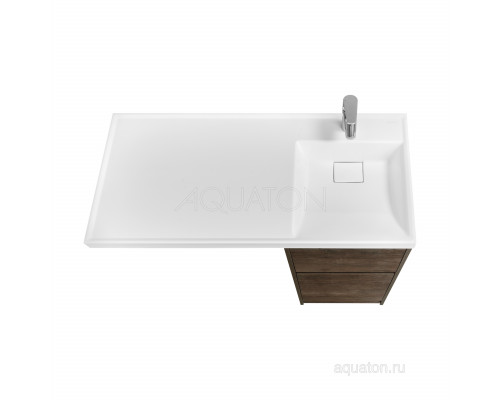 Тумба под раковину AQUATON Лондри 40 Дуб Кантри без фасада 1A267001LHDY0
