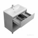 Тумба под раковину AQUATON Форест 75 туманный серый 1A278301FR4D0