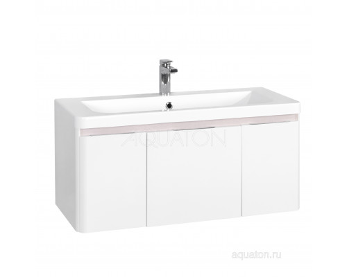 Тумба под раковину Aquaton Шерилл 105 белый 1A206301SH010