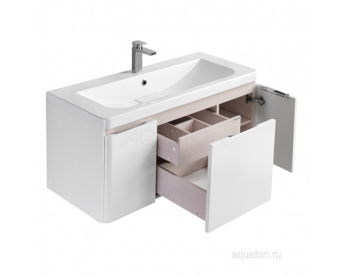 Тумба под раковину Aquaton Шерилл 105 белый 1A206301SH010