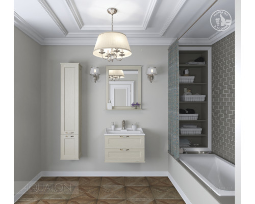 Шкаф - колонна Aquaton Леон дуб бежевый 1A186503LBPR0