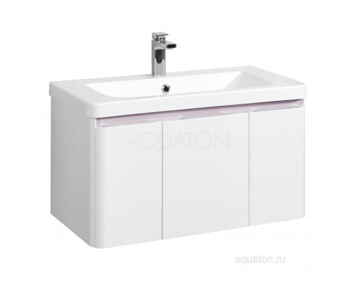 Тумба под раковину Aquaton Шерилл 85 белый 1A208801SH010