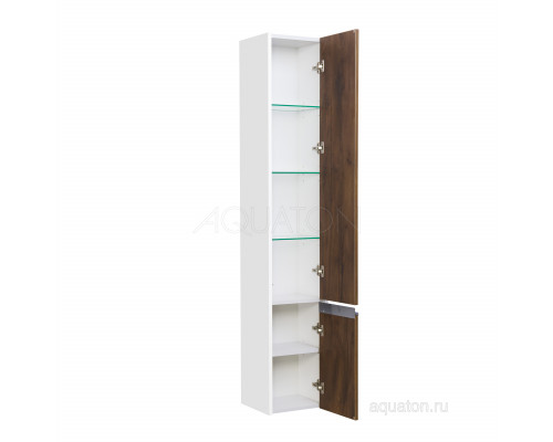 Шкаф - колонна Aquaton Капри правый таксония темная 1A230503KPDBR