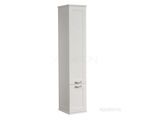 Шкаф - колонна Aquaton Леон дуб белый 1A186503LBPS0