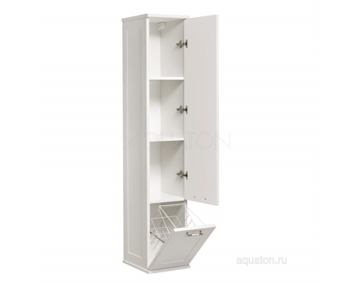 Шкаф - колонна Aquaton Леон дуб белый 1A186503LBPS0
