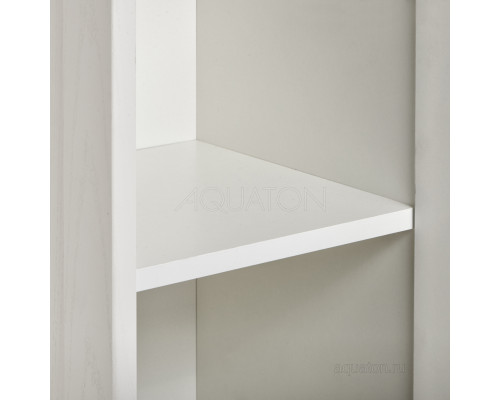 Шкаф - колонна Aquaton Леон дуб белый 1A186503LBPS0