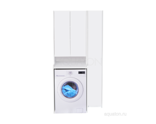Шкаф - колонна Aquaton Лондри белая, узкая 1A260603LH010