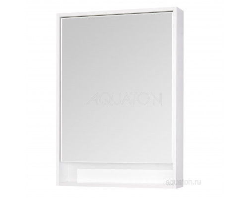 Зеркальный шкаф Aquaton Капри 60 белый глянец 1A230302KP010