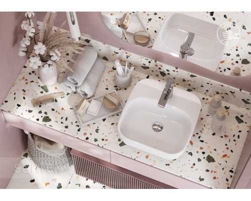 Раковина Santek Одри Soft 420х420 отверстие под смеситель 1WH501709