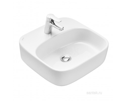 Раковина Santek Одри Soft 420х420 отверстие под смеситель 1WH501709
