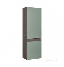 Шкаф - колонна AQUATON Форест дуб рошелье/сумеречный голубой 1A278603FR9C0