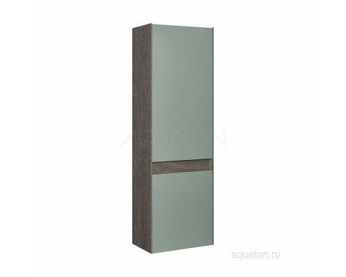 Шкаф - колонна AQUATON Форест дуб рошелье/сумеречный голубой 1A278603FR9C0