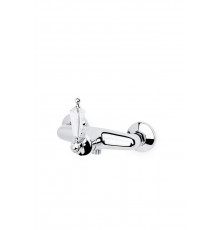 Смеситель для душа Vogue хром с прозрачным Swarovski Boheme