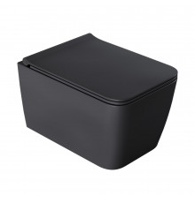 Zen подвесной унитаз с крышкой ANTHRACITE