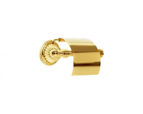 Держатель для туалетной бумаги с крышкой HERMITAGE GOLD Boheme