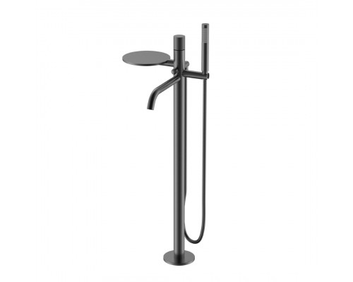 Смеситель STICK напольный Gun Metal SPIRALE Boheme