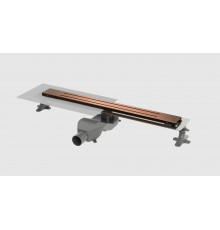 Душевой лоток Premium Trendy 60см, нерж.сталь COPPER BRUSHED