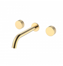 Смеситель из стены STICK LINEA на 3 отв. GOLD