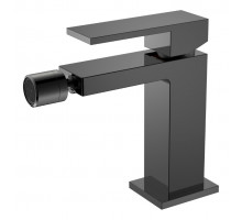 Смеситель для биде Qubic Shinny Gun Metal