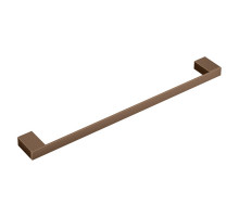 Полотенцедержатель длинный Qubic Brushed Bronze