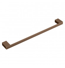 Полотенцедержатель длинный Qubic Brushed Bronze
