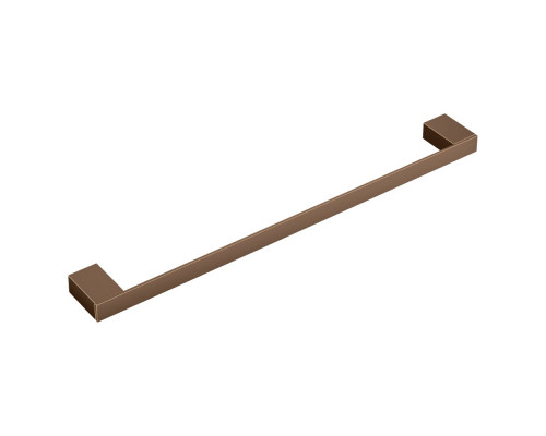 Полотенцедержатель длинный Qubic Brushed Bronze
