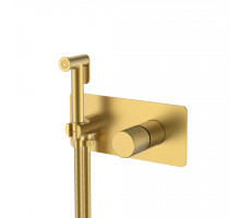 Смеситель гигиенический STICK Matt Gold SPIRALE Boheme