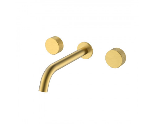 Смеситель из стены STICK TOUCH на 3 отв. Matt Gold