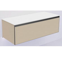 QUATRO 1 120CM тумба DAPHNE профиль ANTHRACITE + внутр. подсв.