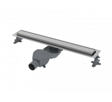 Душевой лоток Premium Linear 80см, нерж.сталь ХРОМ (Satin) Boheme