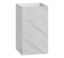 Раковина напольная Cube Corian 480*480*850 Calacatta