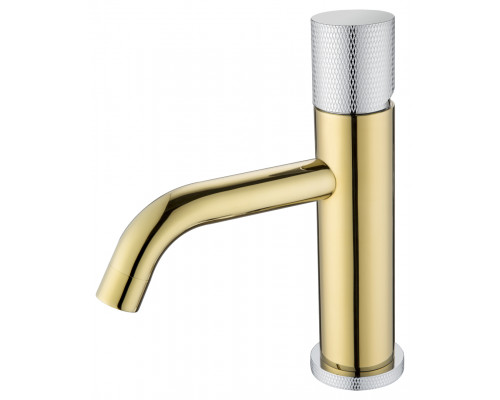 Смеситель STICK для умыв. низ. GOLD TOUCH CHROME_Комплект Boheme