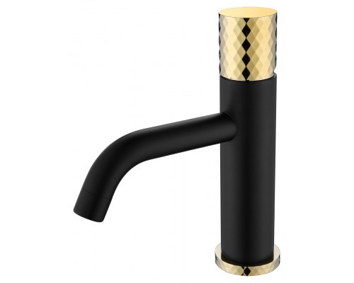 Смеситель STICK для умыв. низ. BLACK DIAMOND GOLD_Комплект Boheme