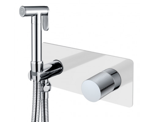 Смеситель гигиенический STICK WHITE TOUCH CHROME Boheme