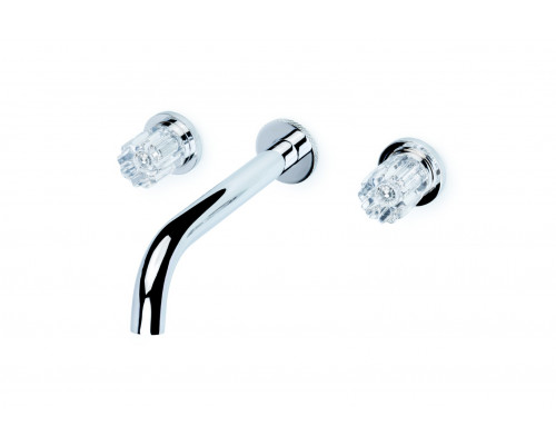 Смеситель из стены ELEGANTE на 3 отв. CHROME Boheme