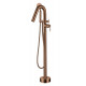 Смеситель напольный ETERNA BRUSHED BRONZE