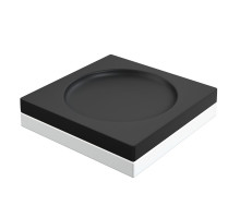 Мыльница квадратная Qubic Black