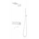 Душевая система с изливом Boheme Fusion Matt White