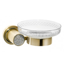 Мыльница настенная ROYALE CRISTAL GOLD Boheme