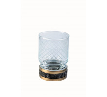 Настольный стакан ROYALE CRISTAL BLACK BR Boheme