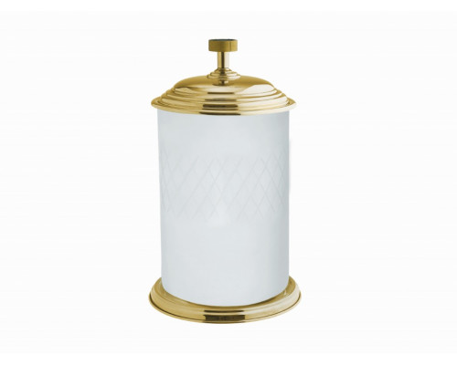 Ведро стекло ROYALE CRISTAL GOLD BLACK Boheme