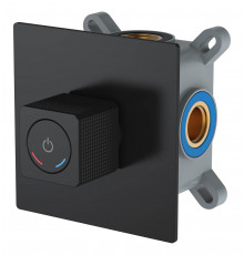 Смеситель автоматический встроенный QUAD Black