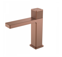 Смеситель автоматический для раковины QUAD Brushed Bronze