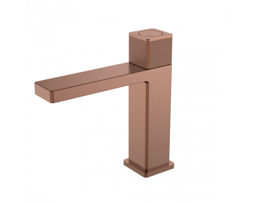 Смеситель автоматический для раковины QUAD Brushed Bronze