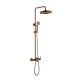 Стойка для душа ETERNA BRUSHED BRONZE