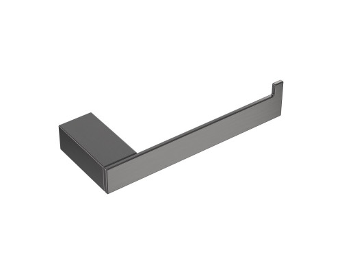Держатель для туалетной бумаги без крышки Qubic Gun Metal
