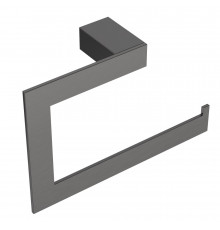 Полотенцедержатель кольцо Qubic Gun Metal