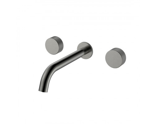 Смеситель из стены STICK LINEA на 3 отв. Gun Metal