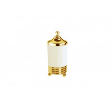 Настольный стакан для ватных дисков HERMITAGE GOLD Boheme