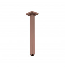 Держатель верхнего душа потолочный QUBIC COPPER BRUSHED